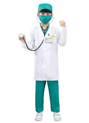 Новый костюм доктор врач халат доктора 5-6 , 6-7 лет