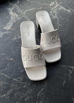 Гуччі gucci оригінал шльопанці шльопки гумові босоніжки