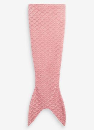 Мягкий тёплый плед хвост русалки next