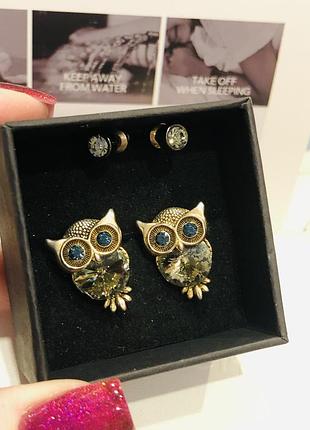 Набор сережек пусеты 🩷💛💚