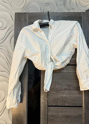 Сорочка модна вкорочена zara