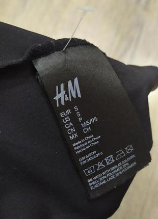 S/36 h&m,черные корректирующие трусики с завышенной талией7 фото