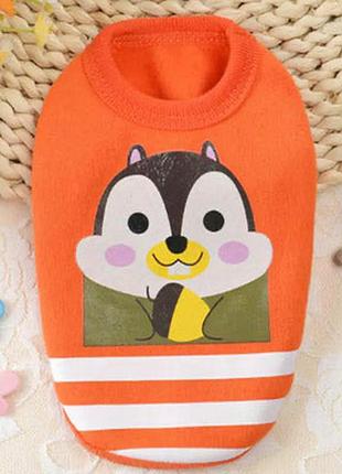 Необычайно милый жилет для щенков в мультяшном стиле