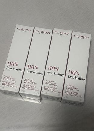 Оригинальный тональный крем clarins 110n everlasting