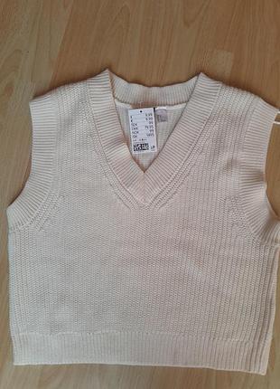 Жакет вязка s h&amp;m