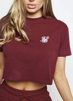 Вкорочена футболка siksilk