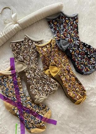 Носки цветочные shein