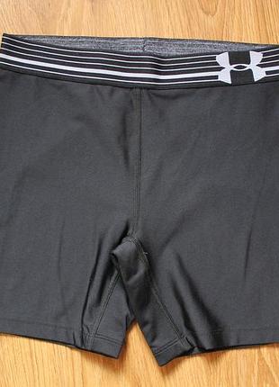 Женские спортивные шорты under armour 2pc compression outfit blk/wht