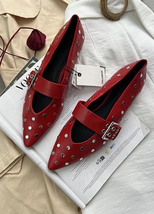 Трендовые балетки от pull & bear
