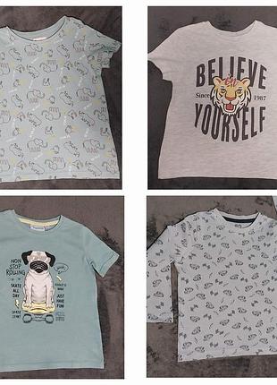 Футболки та кофточка для хлопчиків 3-4 років