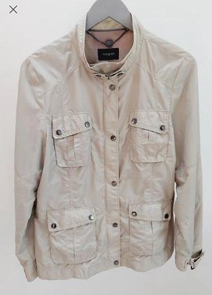 Куртка вітровка бежева плащівка autograph розмір 14