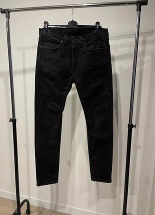 Винтажные джинсы levi’s 519 hi-ball черные брюки