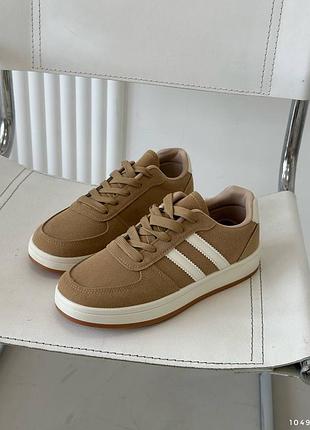 Кроссовки женские, натуральный нубук, кроссовки жеэнские весна