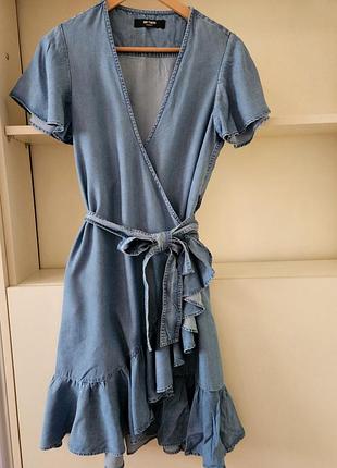 Эффектное джинсовое платье twin set