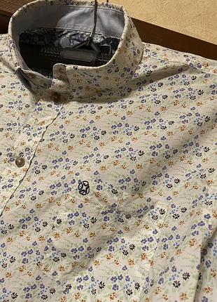 Мужская хлопковая крутая рубашка fellows united