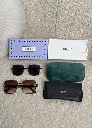 Очки солнцезащитные с полным комплектом
