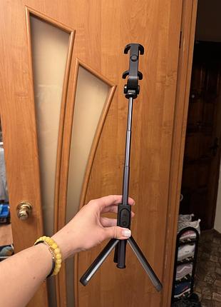 Монопод для селфи xiaomi mi selfie stick tripod black