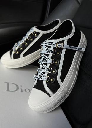 Жіночі кеди діор чорні