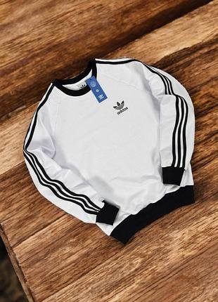 Свитшот мужской/женский унисекс белый хаки