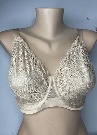 Бюстгальтер marks&amp;spencer бежевий мʼяка чашка 70j