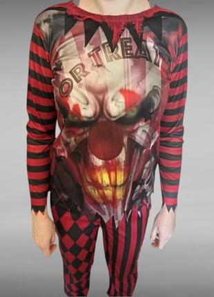 Взрослый костюм джокер пеннивайз оно харли квин квинн аниматор до 160 см