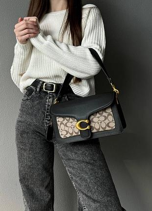 Сумочка з еко-шкіри coach.