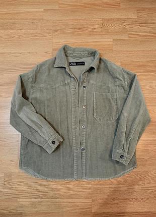 Овершот вельветовий zara