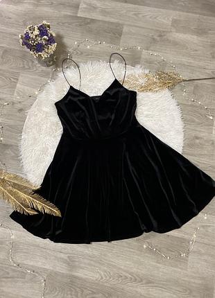 Коктейльна сукня, сарафан, платье велюровое