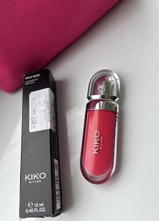 Туш kiko,, стійка до води, практично нова, блиск в подарунок