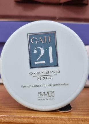 Emmebi italia паста сильної фіксації gate 21 ocean matt paste strong 100 ml