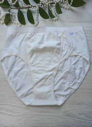 Трусики из плотного хлопка на высокой посадке с поддержкой животика от немецкого бренда sloggi 46