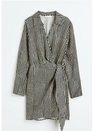 Сукня hm міні на запах