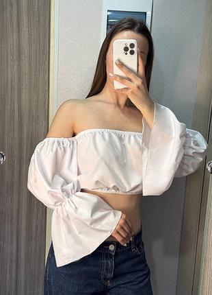 Женская блузка летняя с длинным рукавом софт