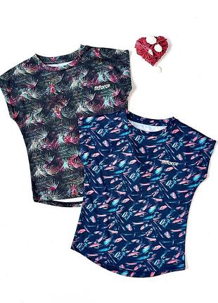Футболки спортивные fitforce 6-7 лет, 116-122 см
