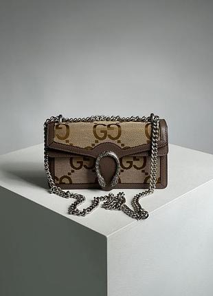 Сумочка dionysus brown small shoulder bag 7