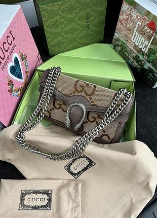 Сумочка dionysus brown small shoulder bag 8
