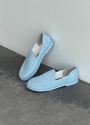 Лоферы с перфорацией barefoot