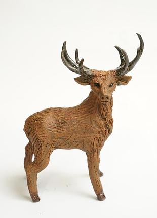 Статуетка оленя кераміка ceramic deer figurine