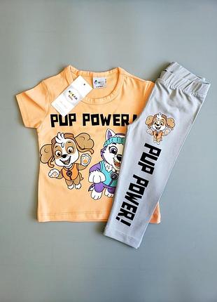 Костюм набор для девочки щенячий патруль