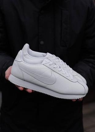 Nike cortez full white