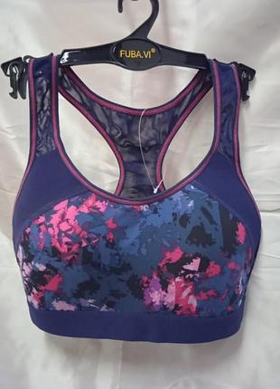 Спортивний топ,ущільнений спереду, європейський розмір м (40-42)