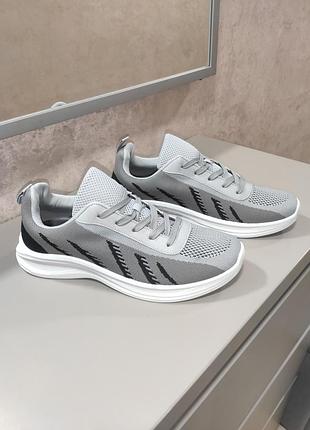 Кроссовки мужские, сетка, разные цвета