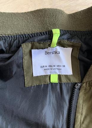 Бомбер куртка хаки 4