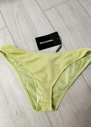 Салатові купальні трусики