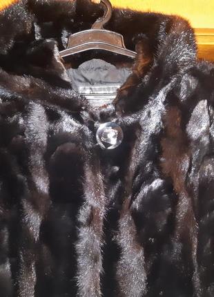 Норкова шубка,46-48р.