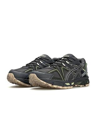 Мужские кроссовки asics gel-kahana 8 dark grey lime