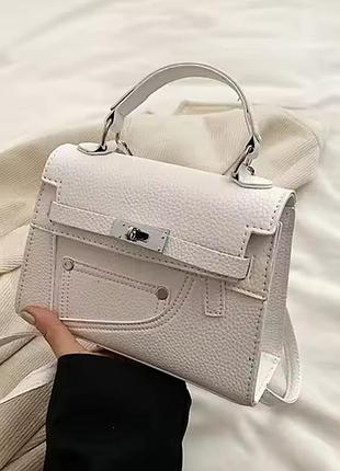 Сумочка в стилі hermes