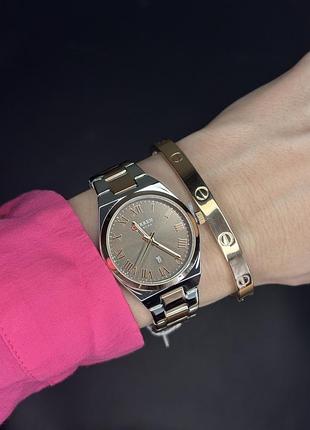 Женский комбинированный часовник