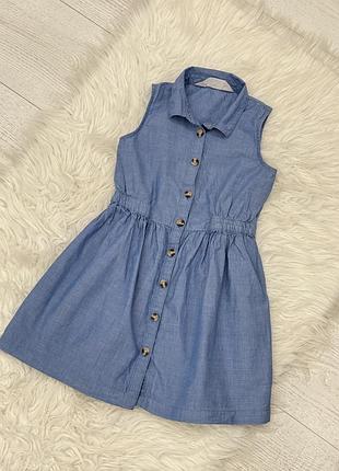 Легкий коттоновый сарафан h&m платье халат