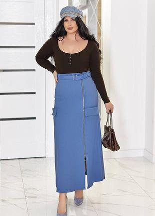 Юбка 
размеры: 50-52,54-56,58-60
цвета: джинс и черный